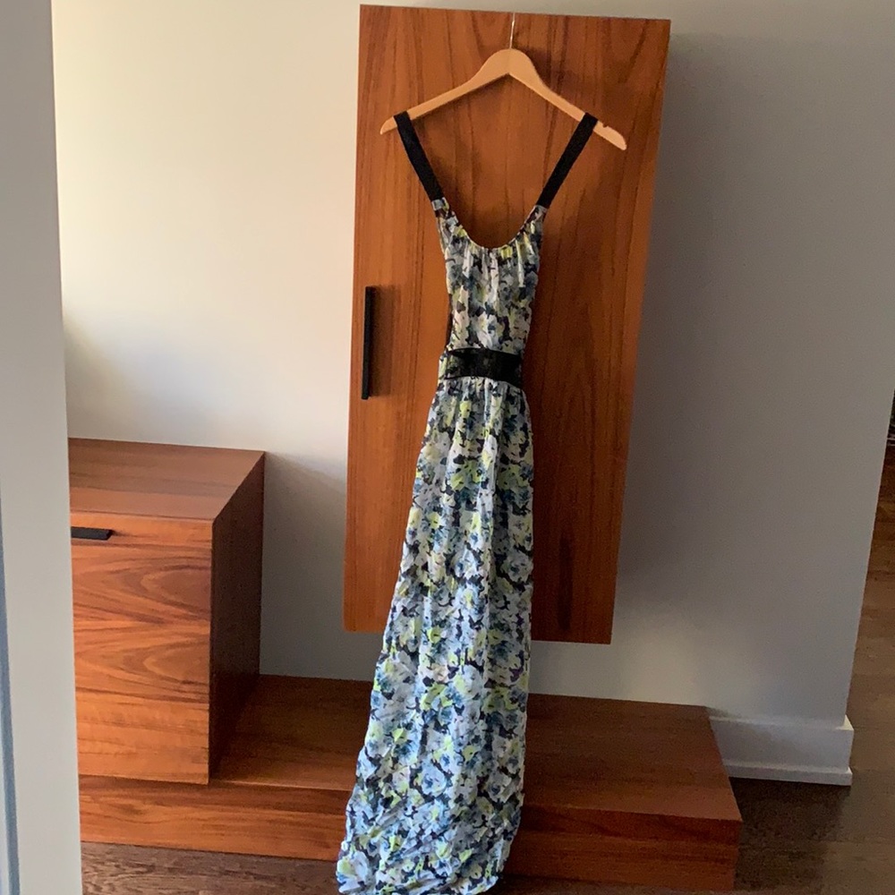 Violet & Wren floral silk lace dress from Anthropologie - S